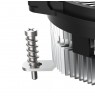Akasa AK-CC6608BP01 Low Profile CPU Cooler - Socket LGA 1700, 63.2 mm Height