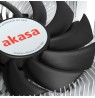Akasa AK-CC6609EP01 Low Profile CPU Cooler - Socket LGA 1700, 21.8mm Height