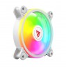 SAVIO FAN-01 WHITE 4-pack 120mm ARGB fan including controller and remote control