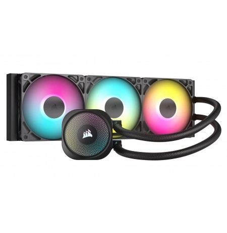 Corsair NAUTILUS 360 RS ARGB Processor Air cooler Black