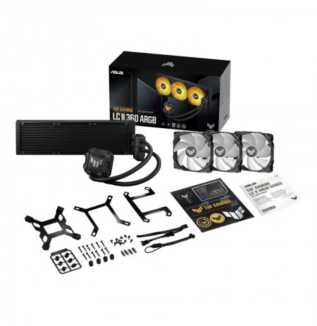 ASUS TUF GAMING LC II 360 ARGB Processor Liquid ?ooling kit 12 cm Black