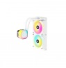 Corsair H100I Processor Hybrid cooler 12 cm White