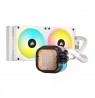 Corsair H100I Processor Hybrid cooler 12 cm White