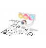 Corsair iCUE LINK TITAN 360 RX LCD Processor All-in-one liquid cooler 12 cm White 1 pc(s)