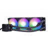 Alphacool Eisbaer Pro Aurora 360 Processor All-in-one liquid cooler 12 cm Black, White 1 pc(s)