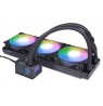 Alphacool Eisbaer Pro Aurora 360 Processor All-in-one liquid cooler 12 cm Black, White 1 pc(s)
