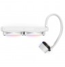 NZXT Kraken 280 RGB Processor All-in-one liquid cooler 14 cm White 1 pc(s)