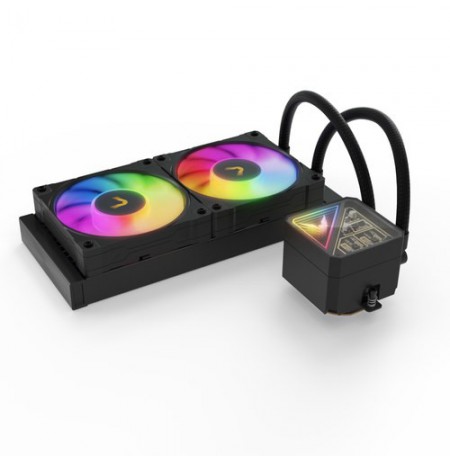 Valkyrie V240 Lite Processor All-in-one liquid cooler Black