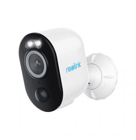 Reolink Argus Series B330 - 5MP Outdoor Battery Camera, Person/Vehicle Detection, Color Night Vision, 5/2.4 GHz Wi-Fi
