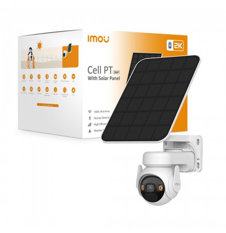 Kamera IP IMOU Cell PT kit 3MP bezprzewodowa z panelem solarnym