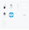 Reolink Argus Series B420 - 3MP Outdoor Battery Wi-Fi Camera, Pan & Tilt, Person/Vehicle Detection, Two-Way Audio
