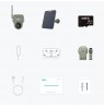 Reolink Go Series G450 with Solar Panel 2 - 4K 4G LTE PT Wildlife Cam, Animal Detection & Recognition, 360° View, 32GB microSD 