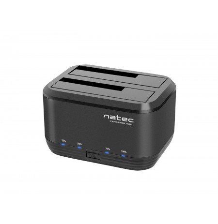 NATEC Kangaroo Dual USB 3.2 Gen 1 (3.1 Gen 1) Type-A Black