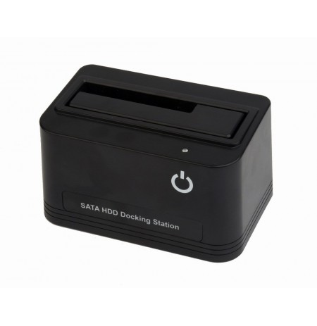 Gembird HD32-U2S-5 docking station for 2.5 "and 3.5" hard drives USB 2.0 Type-A Black