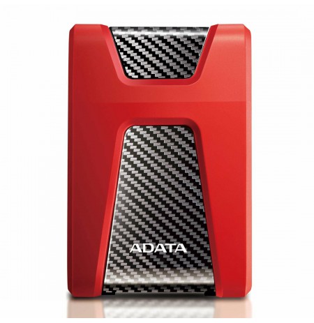 Drive external HDD ADATA HD650 AHD650-2TU31-CRD (2 TB, 2.5 Inch, USB 3.1, red color)