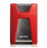 Drive external HDD ADATA HD650 AHD650-2TU31-CRD (2 TB, 2.5 Inch, USB 3.1, red color)