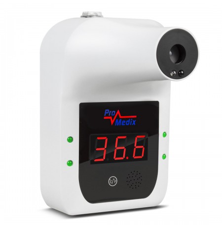 Infrared non-contact wall thermometer for body temperature tests (forehead, wrist) Promedix PR-685