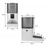 GreenBlue automatic pet food dispenser/feeder, 6L, USB 5V1A, GB393