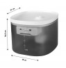 GreenBlue Automatic Water Dispenser/Pet Drinker, 3L, USB 5V1A, GB392