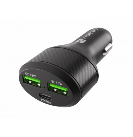 Natec Car charger Coney PD 3.0 84W QC3.0