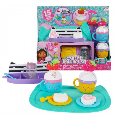 PROMO Gabi Cat House: Kitchen set 15 pcs. 6067216 Spin Master