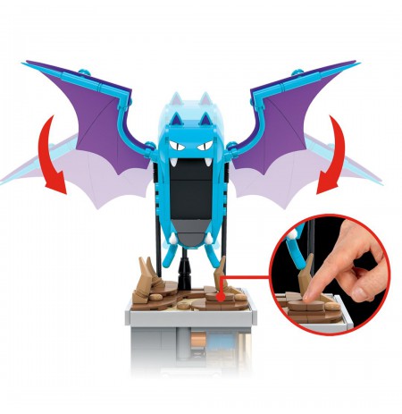 MEGA Pokemon Golbat with Move-Up Set-up HTH72 p6 MATTEL
