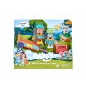 TMT BLUey zest GoKart vehicle and 2 figs 17357 73572