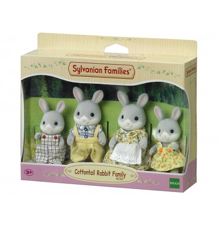 Sylvanian Families Grey Rabbit Family 4030 p6