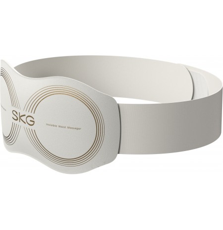 Back and abdominal massager SKG W7 Pro (white-gold)