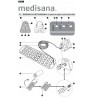 Bubble bath mat BBS Bath Spa New Medisana 88389