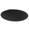 NanoRS RS171 Gaming Seat Mat with RGB Backlight, Under Chair Floor Mat, Diameter 100cm, Black