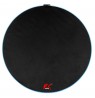 NanoRS RS171 Gaming Seat Mat with RGB Backlight, Under Chair Floor Mat, Diameter 100cm, Black