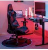NanoRS RS171 Gaming Seat Mat with RGB Backlight, Under Chair Floor Mat, Diameter 100cm, Black
