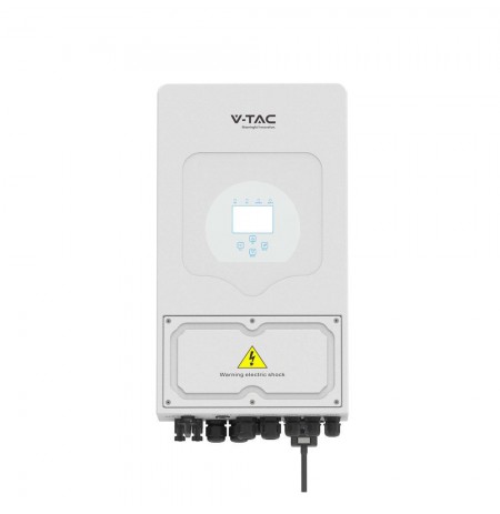 Hybrid inverter V-TAC DEYE SG03LP1 (SUN-3.6K-SG03LP1-EU) Three-phase inverter 3.6KW ON GRID/OFF GRID (SKU 11725) White
