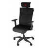 Genesis | mm | Base material Aluminum, Castors material: Nylon with CareGlide coating | Black