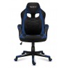 Huzaro FORCE 2.5 BLUE MESH Gaming armchair Mesh seat Black, Blue