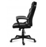 Huzaro FORCE 2.5 GREY MESH Gaming armchair Mesh seat Black, Grey