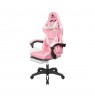 Kruger and Matz GX-150 Gaming Chair White-Pink