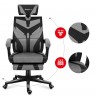 Gaming armchair Huzaro Combat 5.0 Grey