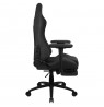 Aerocool ROYALASHBK Premium Ergonomic Gaming Chair Legrests Aeroweave Technology Black