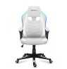 Gaming armchair Huzaro Force 2.5 RGB WHITE MESH