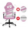 Gaming armchair Huzaro Force 4.4 Pink Mesh