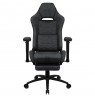 Aerocool ROYALSLATEGR Premium Ergonomic Gaming Chair Legrests Aerosuede Technology Grey