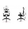 Gaming armchair Huzaro Combat 8.0 White