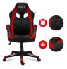 Gaming armchair Huzaro FORCE 2.5 Red Mesh