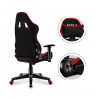 Gaming chair for children Huzaro HZ-Ranger 6.0 Red Mesh, black and red