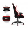 Gaming chair for children Huzaro HZ-Ranger 6.0 Red Mesh, black and red