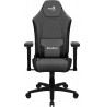 Aerocool CROWNASHBK, Ergonomic Gaming Chair, Adjustable Cushions, AeroWeave Technology, Black