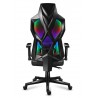 Gaming armchair Huzaro Combat 6.2 Black RGB