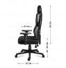 Gaming armchair Huzaro Combat 6.2 Black RGB